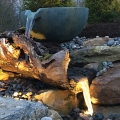 Here's one of my favorite logs I've found. This hollow log is a key part of our signature water feature installed at a local commercial property