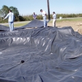 This picture shows a 45 mil EPDM.