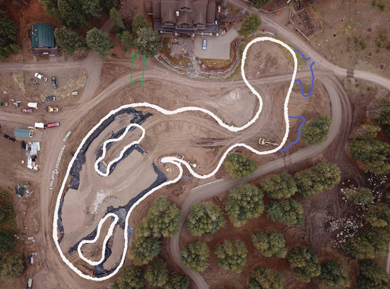 Drones and Water Feature Design