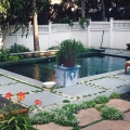 A traditional NSP in a small backyard near Boston, Massachusetts. (Photo courtesy of Waterscapes by Jesse Dutra)