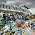 Aquatica and Dean Pipito's team won the best overall design with this pond waterfall at the Merrill Hills Golf Club.