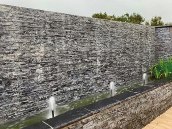 large water wall meditation
