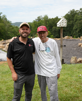 Brian Fitzsimmons with Sasha Vaynerchuk