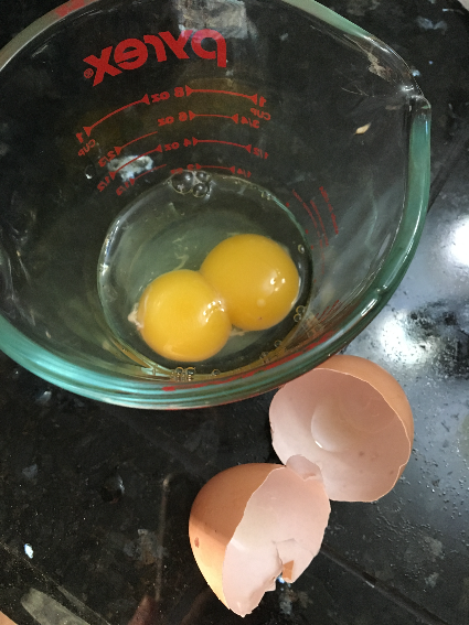 broken eggs