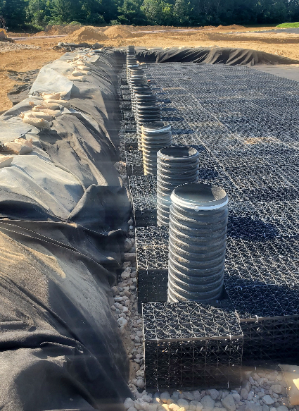 corrugated intake pipes