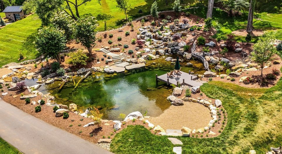 Pond in Fletcher, NC