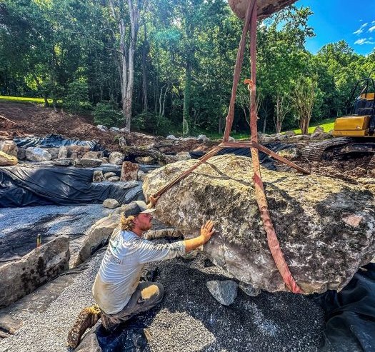moving boulders