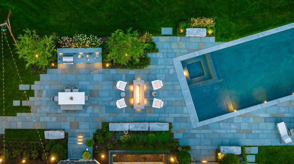 aerial landscape view