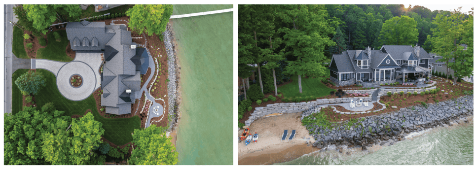 aerial photography with drone