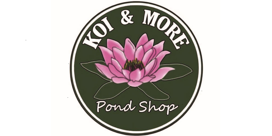 Koi & More Pond shop logo